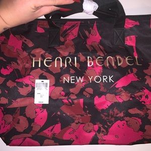 BNWT Large Henri Bendel Floral Tote